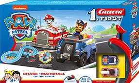 Autotrase Carrera Paw Patrol Chase Marshall On The Track 2003688, daudzkrāsaina