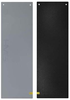 Коврик для фитнеса и йоги HMS Premium MFK03, черный цв./серый цв., 180 см x 60 см x 1.5 см
