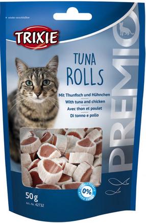 Skanėstas katėms Trixie Tuna Rolls, 0.05 kg