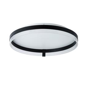 Lampa griesti Osram Circle, LED, 3000 - 6500 °K, 1 x 32 W, caurspīdīga krās. / melna krās.