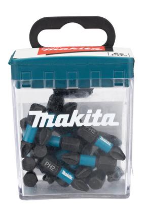 Kruvikeeraja otsikute komplekt Makita E-12360-12, PH2, 25 mm, 1/4"