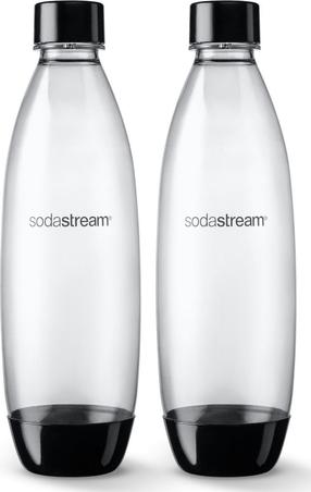 Бутылка для воды SodaStream Fuse, черный цв./серый цв., полиэтилентерефталат (пэт), 1 л