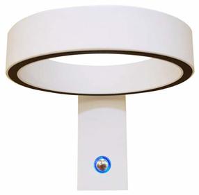 Šviestuvas sieninis CristalRecord Basket 43-888-07-100, LED, 3000 °K, 1 x 7 W, balta sp. / balta sp.