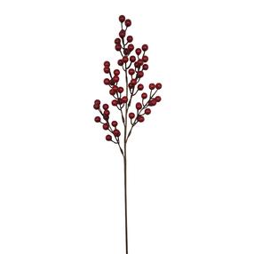 Mākslīgais zars Christmas Touch, sarkana krās., 60 cm