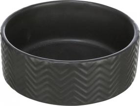 Dubenėlis gyvūnui Trixie Bowl, 0.4 l, 13 cm x 13 cm, juoda sp.