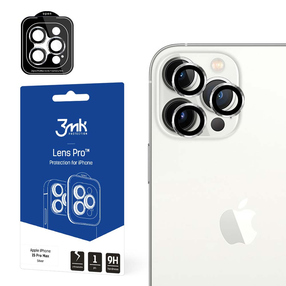 Kameras aizsargstikls 3MK Lens Protection Pro Silver, 7H