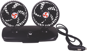 Ventilators, melna krās.
