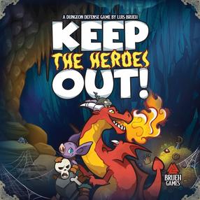 Stalo žaidimas Brueh Games Keep The Heroes Out!, EN