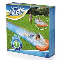 Pripučiama vandens čiuožykla Bestway H2OGO, 488 cm x 82 cm, oranžinė sp./žydra sp.