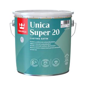 Лак, полуматовый Tikkurila Unica Super 20, 2.7 л