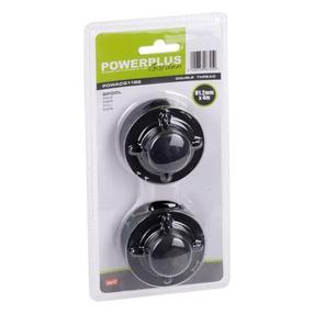 Spoles ar auklu Powerplus POWACG1182, melna krās., 2 gab.