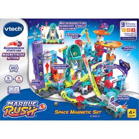 Pallirajaga ehituskomplekt VTech Marble Rush Magnetiline kosmos, 120 tk