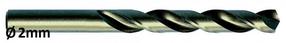Metallist puur Exact DIN338, metall, hsse-co5, 2 mm