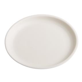 Puķu poda šķīvis, balta krās., 15 cm