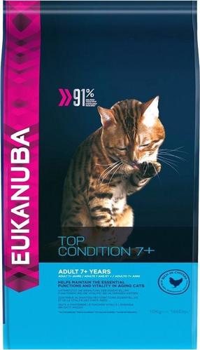 Sausas kačių maistas Eukanuba Top Condition, vištiena/kalakutiena, 10 kg