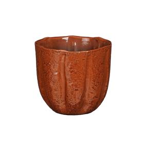 Lillepott Mica ALFREDO 1193650, keraamiline, Ø 19 cm, punane v.