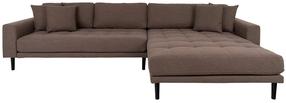 Kampinė sofa House Nordic Lido Lounge, ruda sp., dešininė, 290 x 170 cm x 76 cm
