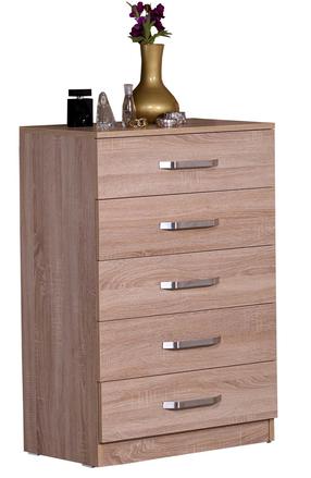 Komoda Kalune Design Milas 801CMY3404, ąžuolo sp., 100 cm x 65 cm x 44 cm