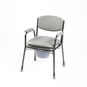 Tualetes krēsls Kid-Man KM-04-7400, 52 cm, 7.8 kg, melna krās./pelēka krās.