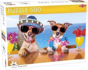 Pusle Tactic Animals: Holiday Hounds 428481, 31 cm x 47 cm, 500 tk, mitmevärviline