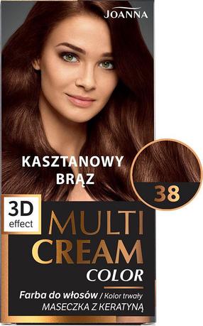 Juuksevärv Joanna Multi Cream, chestnut brown v., 38