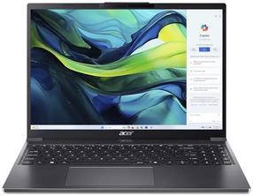 Nešiojamas kompiuteris Acer Aspire Go AG15, i5-1334U, 8 GB, 512 GB, 15.3 ", Intel Iris Xe Graphics, juoda, en