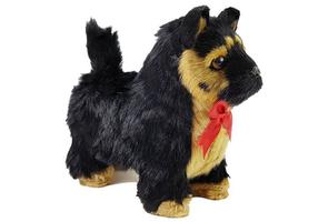 Интерактивная игрушка собака Shepherd 7276, 20 см, универсальный, коричневый цв.