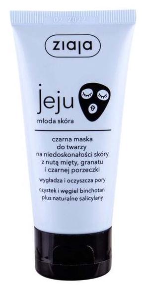 Sejas maska Ziaja Jeju Black Face, 50 ml, 12+