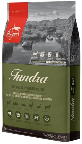 Sausas šunų maistas Orijen Tundra Tundra, ėriena/žuvis/žvėriena/antiena, 11.4 kg