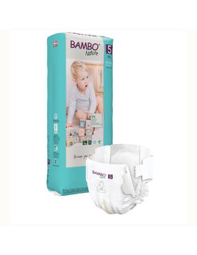 Mähkmed Bambo Nature, 5 suurus, 12 - 18 kg, 132 tk