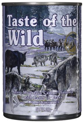 Šlapias šunų maistas Taste of the Wild, ėriena, 0.39 kg