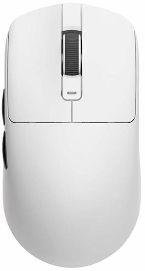 Juhtmevaba mänguhiir Royal Kludge M3 Panda, 2.4 ghz / bluetooth / usb, valge v.