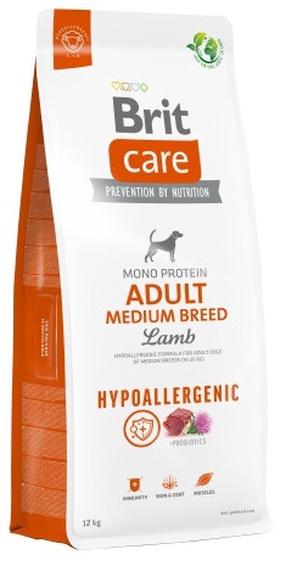 Сухой корм для собак Brit Care Adult, баранина, 12 кг