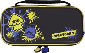 Korpuss spēļu konsolei Hori Splatoon 3, zila krās./melna krās./dzeltena krās.