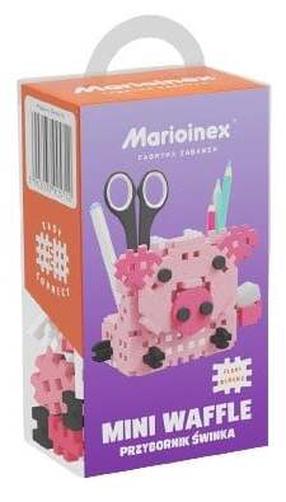 Конструктор Marioinex Mini Waffle Поросёнок 905722, 70 шт.