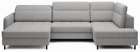 Kampinė sofa Berrto Toscany 03, pilka sp., kairinė, 165 x 306 cm x 100 cm