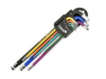Šešiakampių raktų rinkinys Tvardy T00120, 234 mm, 1.5 - 10 mm, 9 vnt.