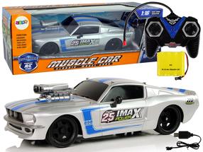  Rc auto Lean Toys Classic 10253, 1:16, hõbe v.