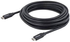 Kabelis StarTech USB2C5C4M 9554616 USB Type-C, USB Type-C, 4 m, juoda sp.