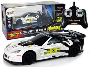 Rc automobilis Lean Toys C6.R, 1:24, balta sp.