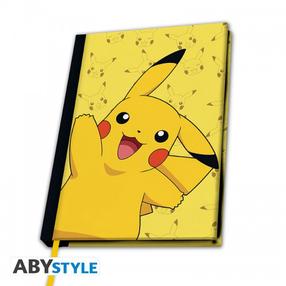 Užrašų knygelė ABYstyle POKEMON - Notebook (A5) Pikachu, įvairių spalvų