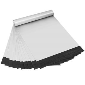 Maišelis HA7357, 20 cm x 26 cm, plastikas, 50 vnt., sidabro sp.