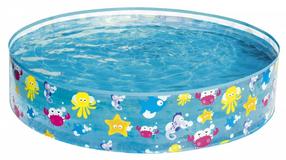 Бассейн, детский Bestway 55028, синий цв., 122 x 25 см