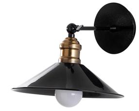 Lampa sienas Opviq Berceste 250-A 521SHN2185, E27, 1 x 40 W, melna krās. / melna krās.