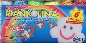 Spēļu putas Art and Play Piankolina 1054819, daudzkrāsaina