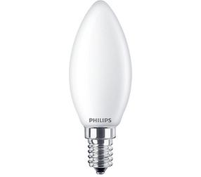 Spuldze Philips LED, B35, 2700 °K, E14, 6.5 W, 806 lm