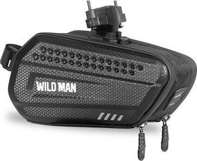 Velosipēdu soma Wildman L ES7, tpu, melna krās.