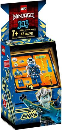 Konstruktorius LEGO Ninjago Jay avataras – žaidimo kapsulė 71715, 47 vnt.