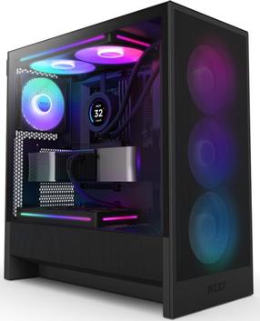 Datora korpuss NZXT H5 Flow, melna krās.