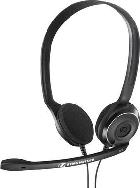 Vadu austiņas Sennheiser PC 8, melna krās.